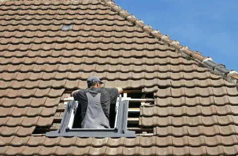 Pose de velux - Roppentzwiller